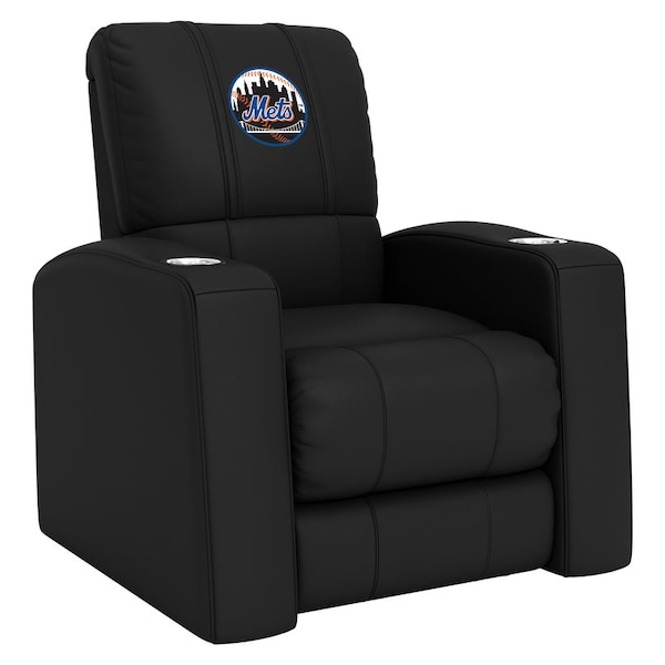 Dreamseat Relax Recliner with New York Mets Cooperstown Secondary Logo XZ418301RHTCDBLK-PSCOOP0061 - main